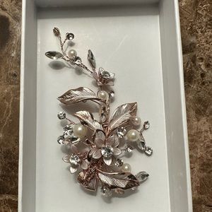 Dareth Colburn Rose Gold Hair Floral